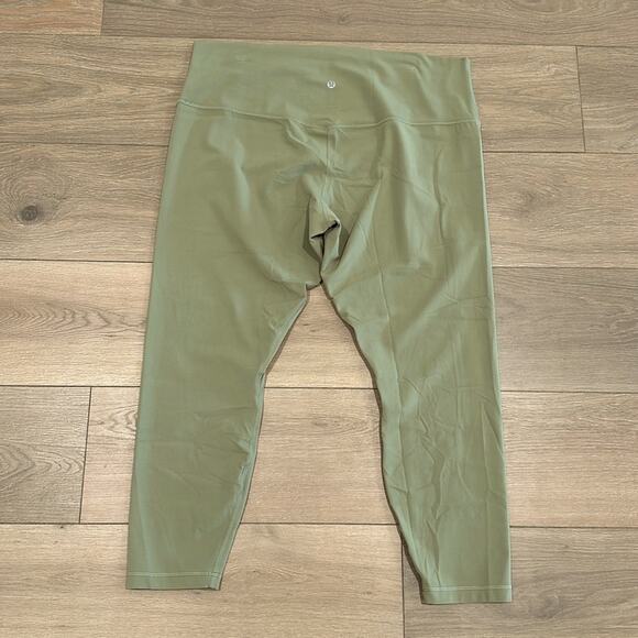 LULULEMON Rosemary Green Align High Rise Active Workout Leggings Size 20 - Picture 3 of 11
